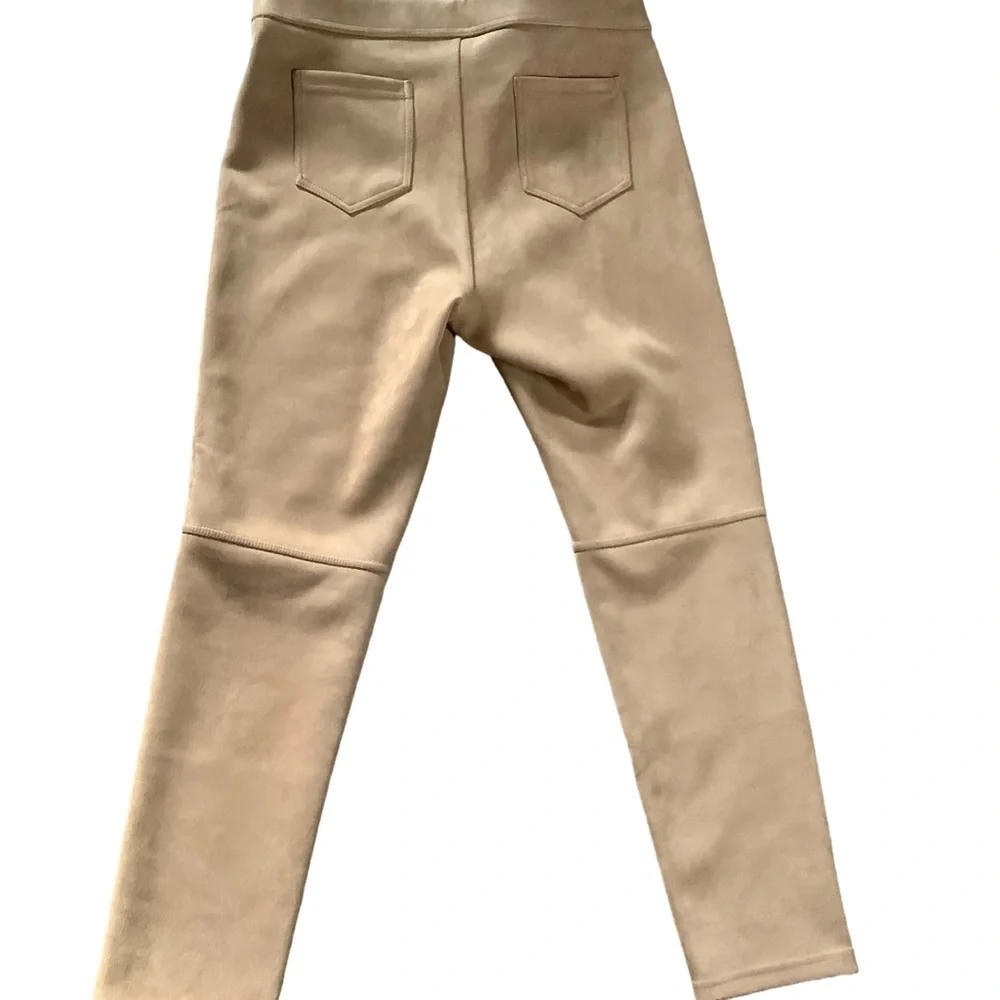 🧸 Marc New York by Andrew Marc Faux Suede Leggings Size Small - Picture 3 of 10